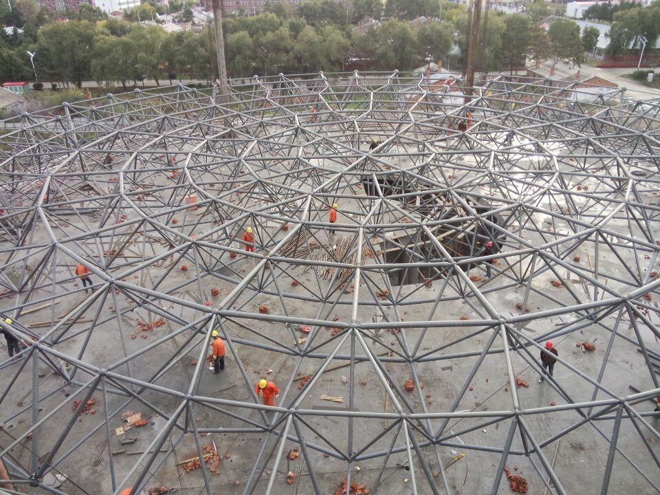 新郑全民健身中心网架